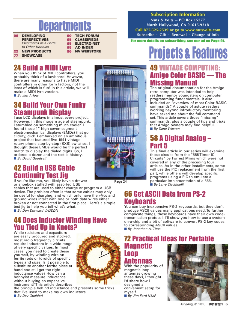 Nuts and Volts 2018-07